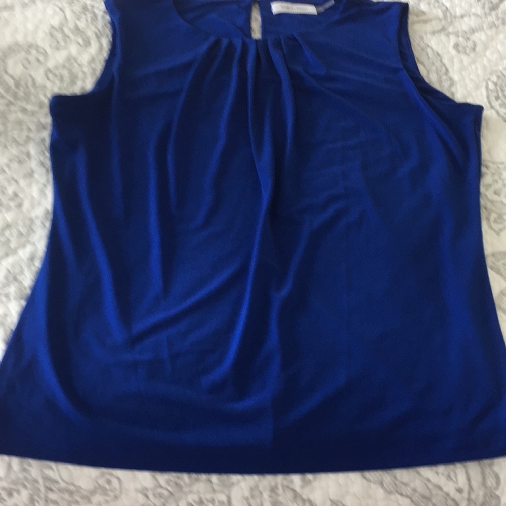 Royal blue top